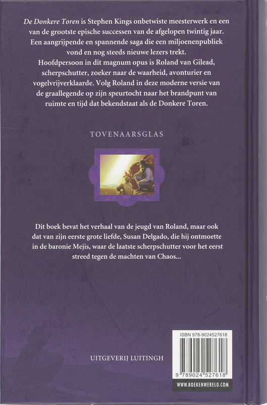 Achterkant van Tovenaarsglas