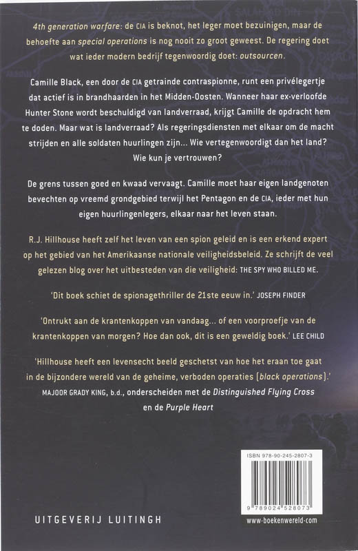 Achterkant van Huurlingen