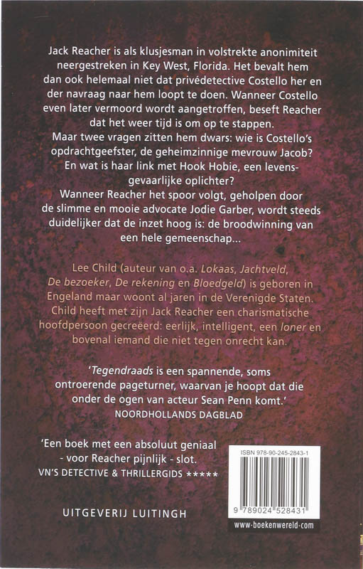Achterkant van Tegendraads