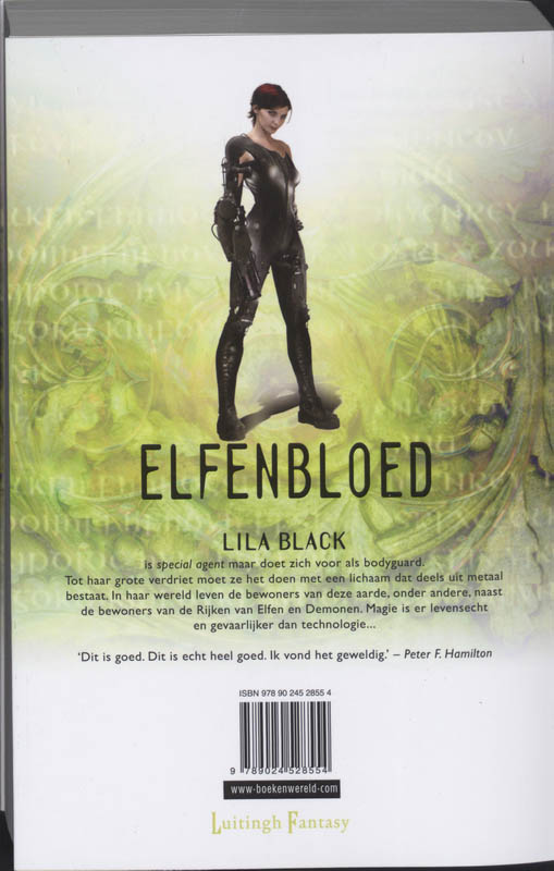 Achterkant van Elfenbloed