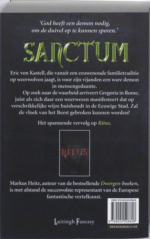 Achterkant van Sanctum