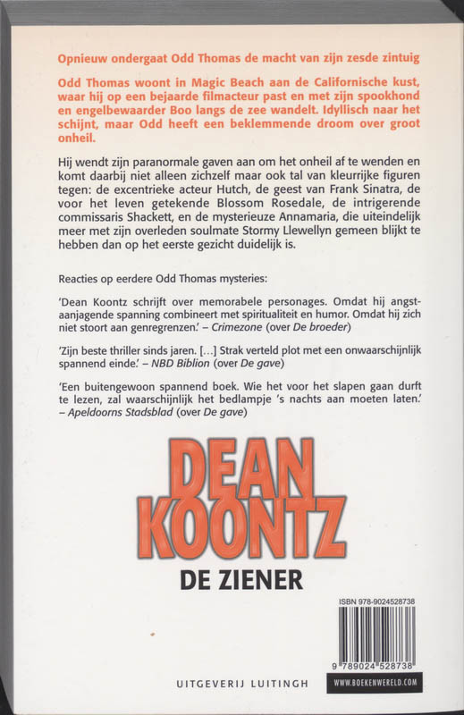 Achterkant van De ziener