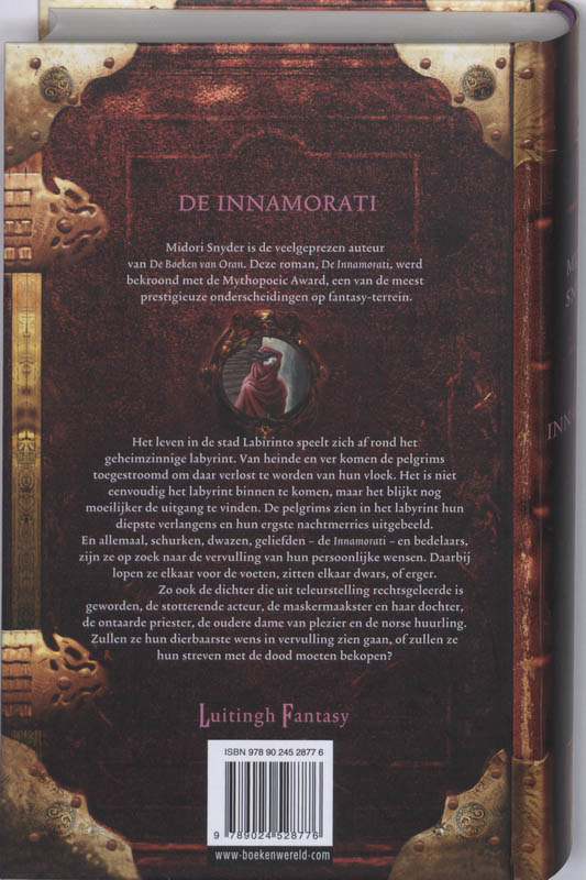 Achterkant van De Innamorati