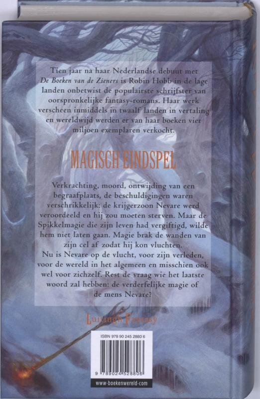 Achterkant van Magisch eindspel