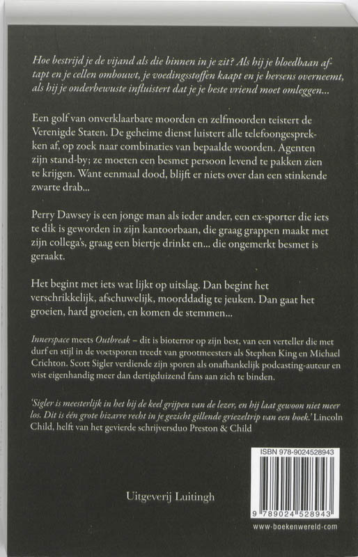 Achterkant van Infectie