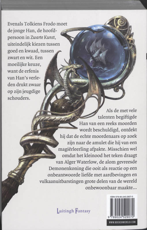 Achterkant van De demonenkoning