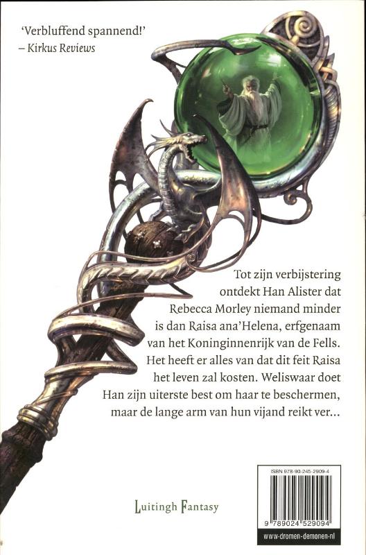 Achterkant van De troon van de grijze wolf