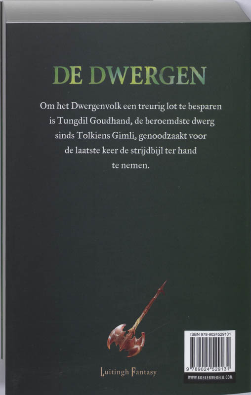 Achterkant van 4 Het lot van de dwergen