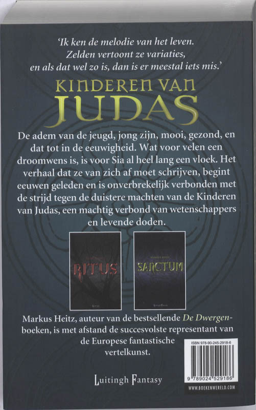 Achterkant van Kinderen van Judas