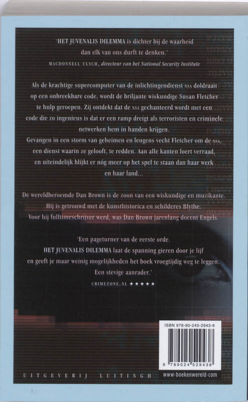 Achterkant van Het Juvenalis dilemma