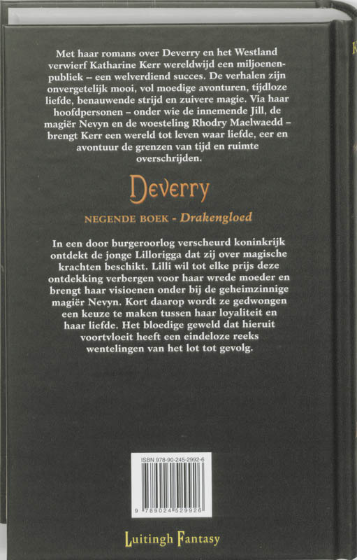 Achterkant van 9 Drakengloed