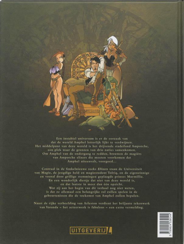 Achterkant van 1 De toverij van Loxullio