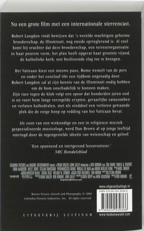 Achterkant van Het Bernini mysterie