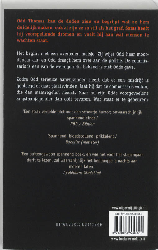 Achterkant van De gave