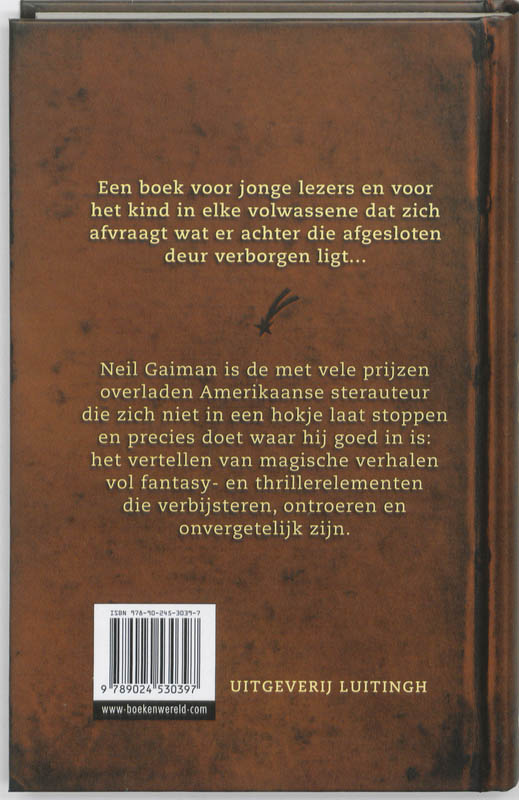 Achterkant van Coraline