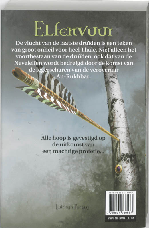Achterkant van Elfenvuur