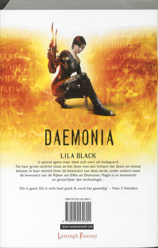 Achterkant van Daemonia
