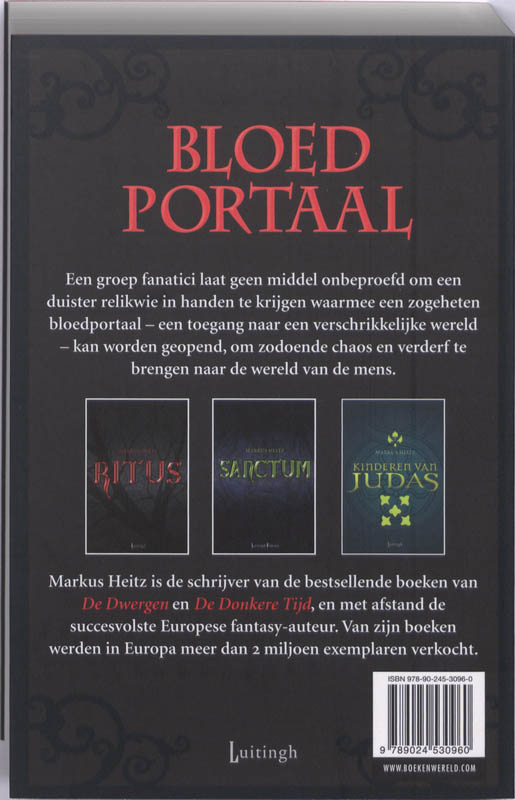 Achterkant van Bloedportaal