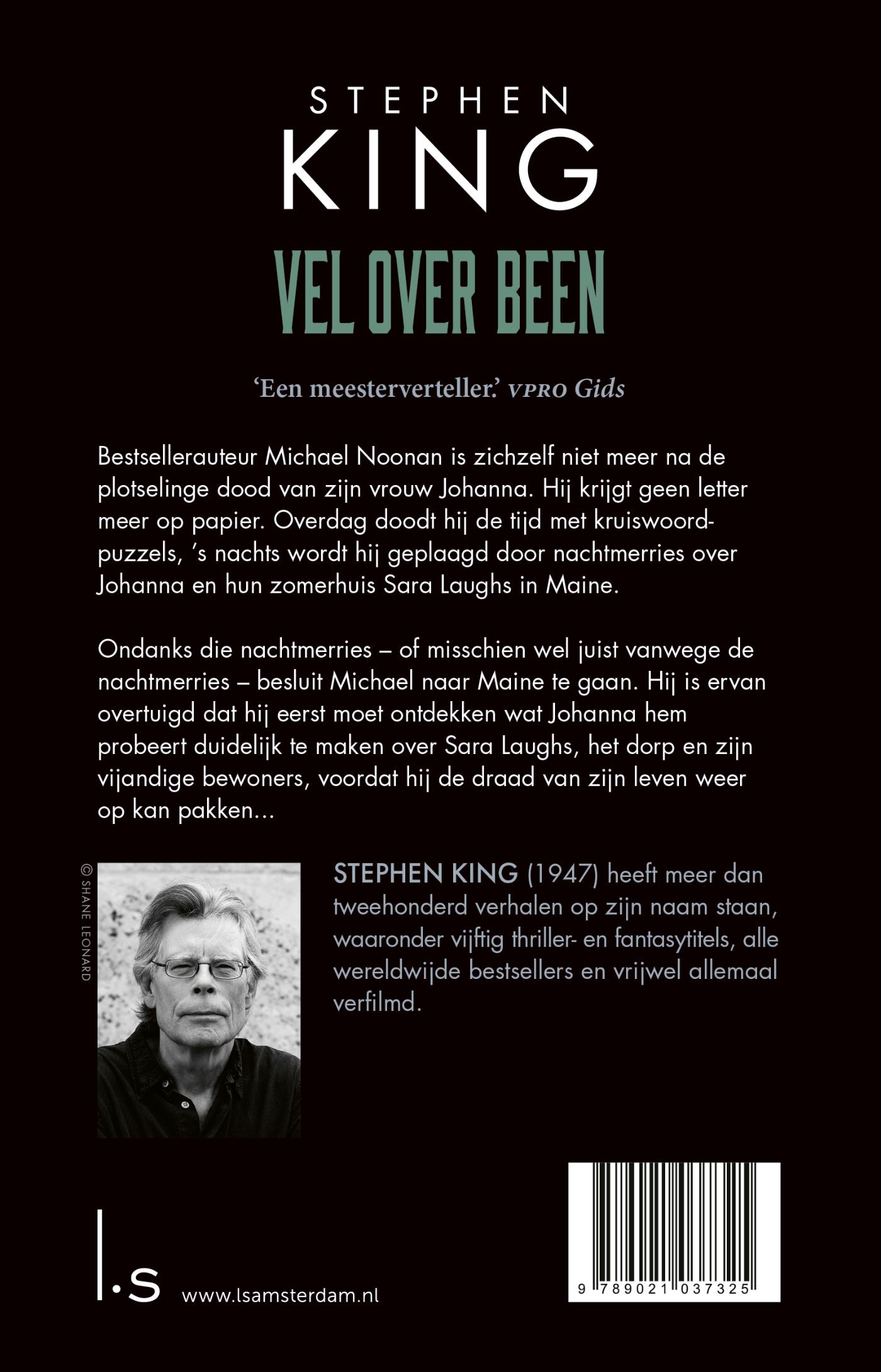 Achterkant van Vel over been