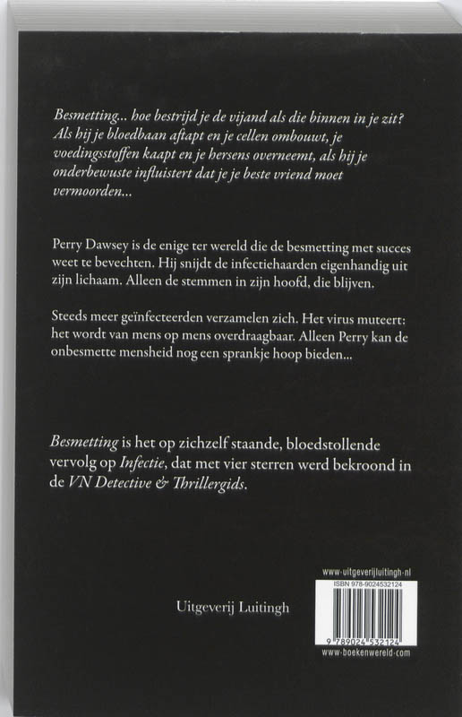 Achterkant van Besmetting