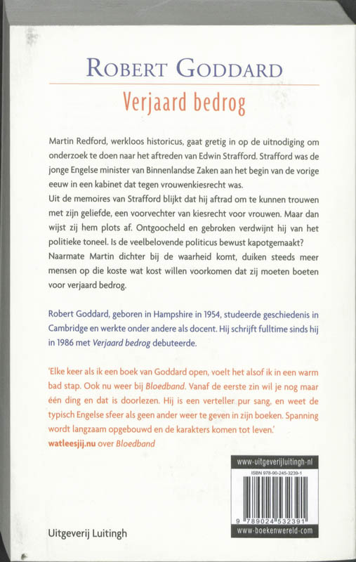 Achterkant van Verjaard bedrog