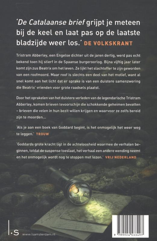 Achterkant van De Catalaanse brief