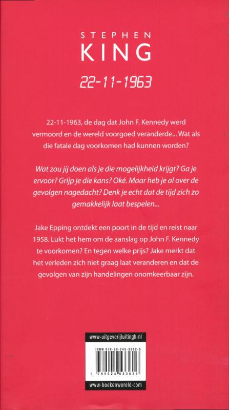 Achterkant van 22-11-1963