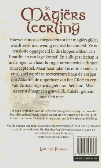 Achterkant van De Magiersleerling