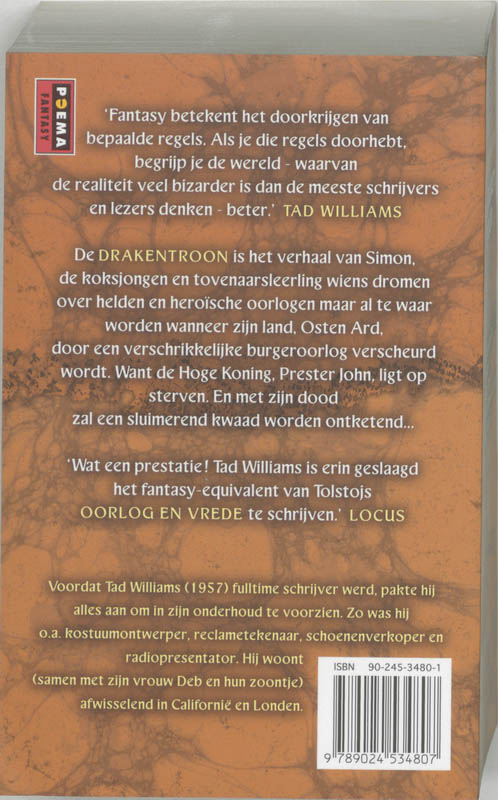 Achterkant van De Drakentroon