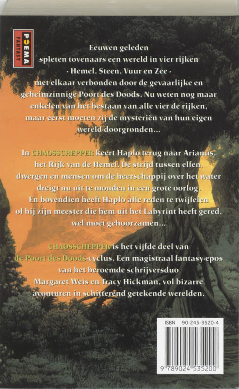 Achterkant van 5 Chaosschepper