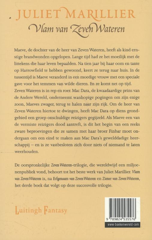 Achterkant van Vlam van Zeven Wateren