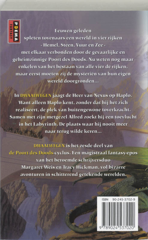 Achterkant van 6 Dwaalwegen