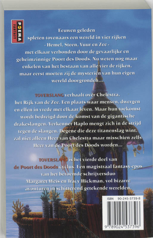 Achterkant van Toverslang