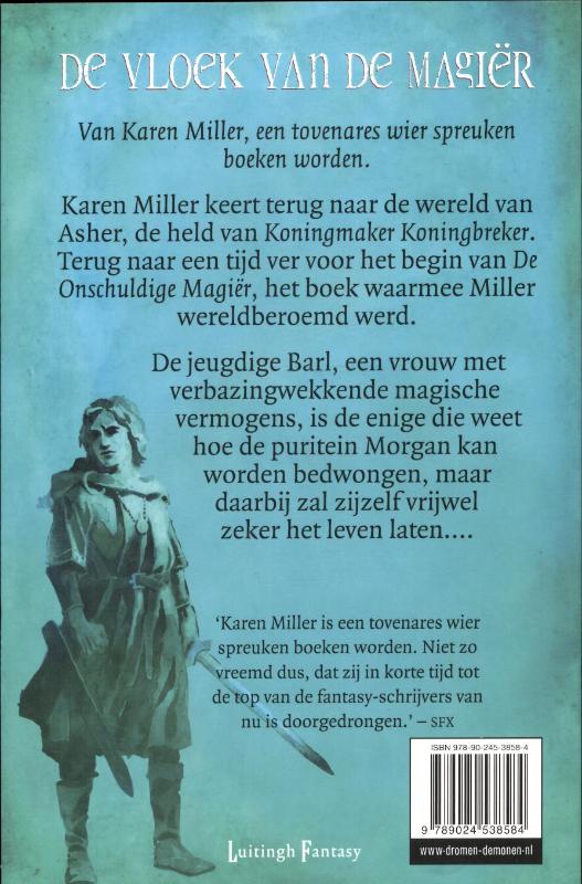 Achterkant van De vloek van de magier