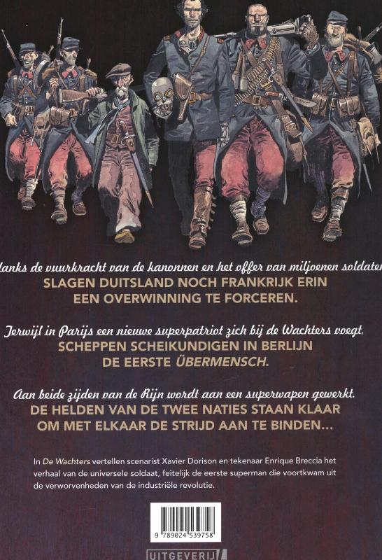Achterkant van 3 April 1915 Ieper