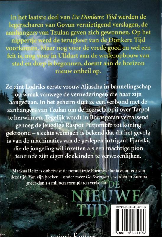 Achterkant van Bedriegelijke vrede