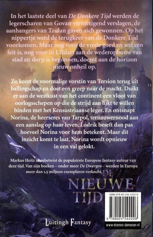 Achterkant van Wereld in vlammen