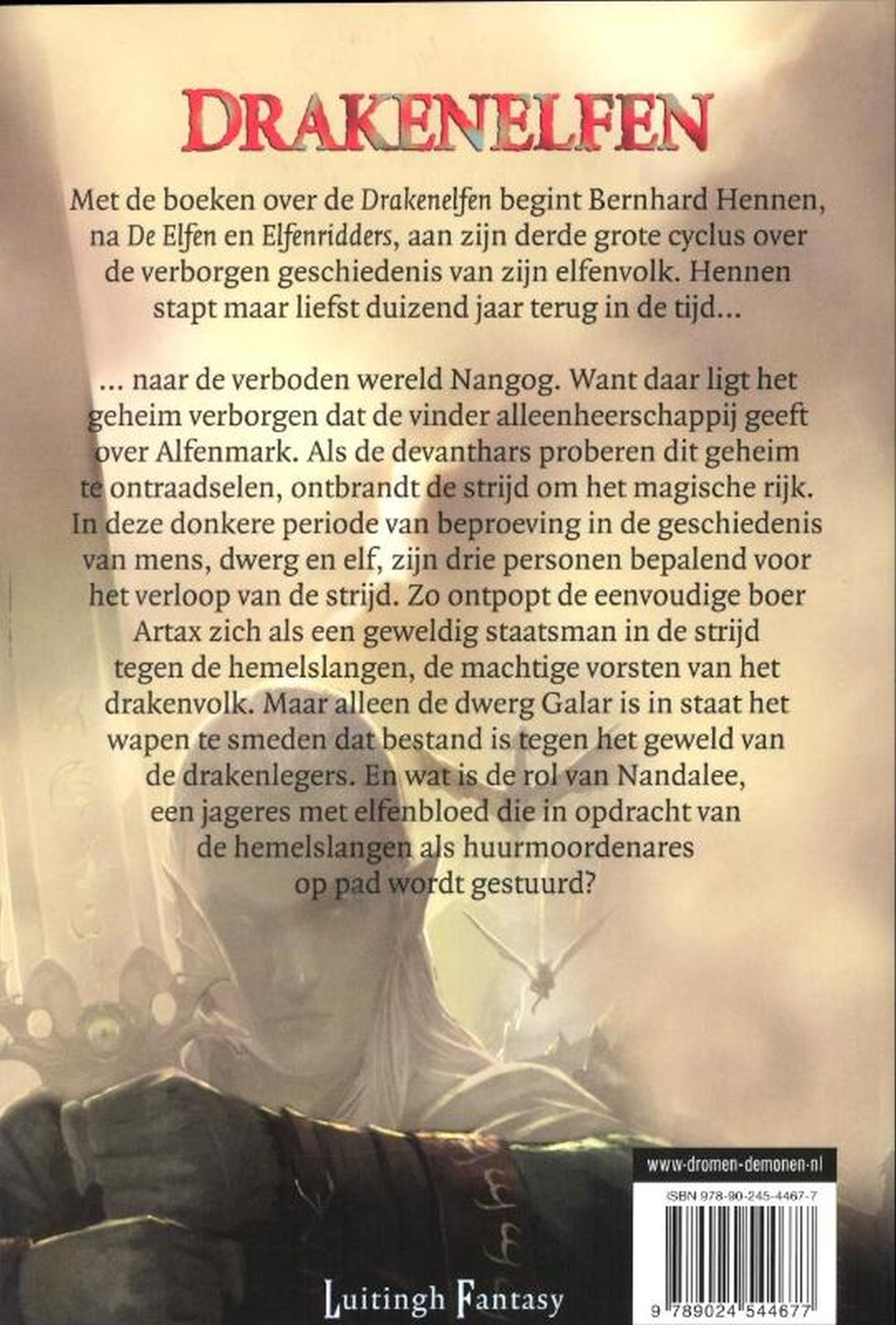 Achterkant van De gevallen koning