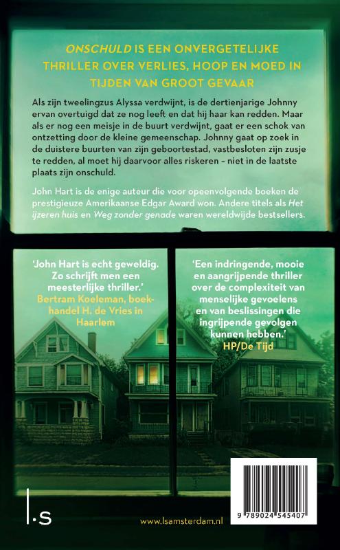 Achterkant van Onschuld