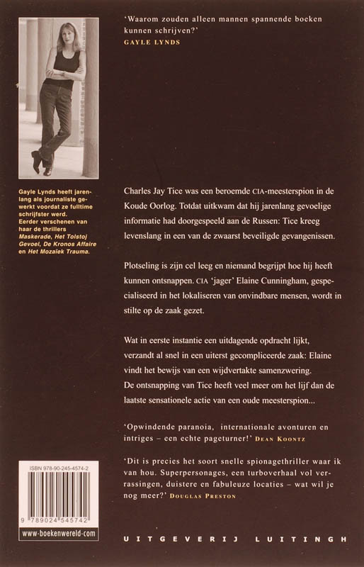 Achterkant van De meesterspion