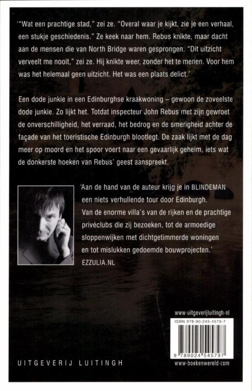 Achterkant van Blindeman