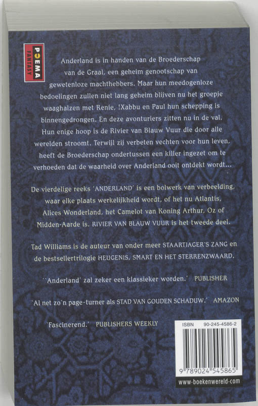 Achterkant van 2 Rivier van Blauw Vuur