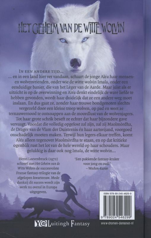Achterkant van De nacht van de wolvin