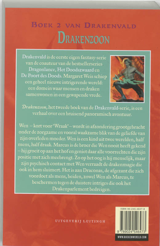 Achterkant van Drakenzoon