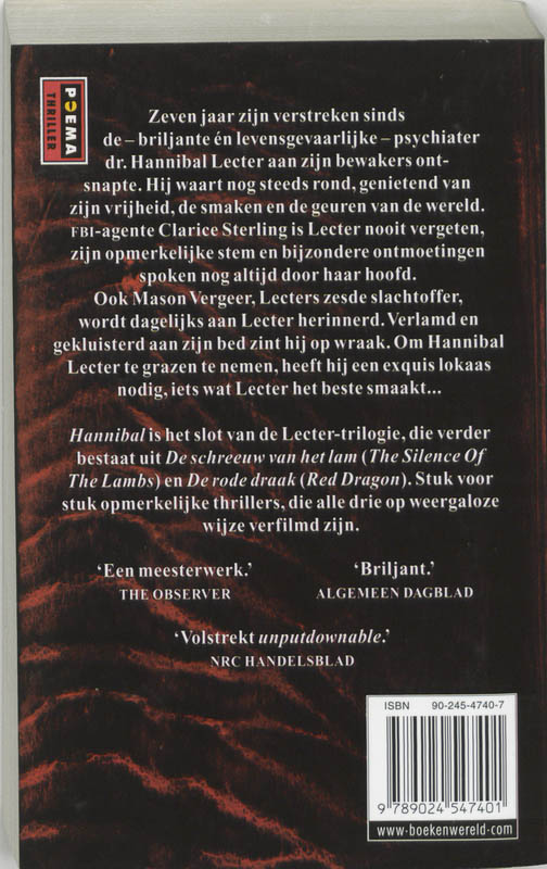 Achterkant van Hannibal
