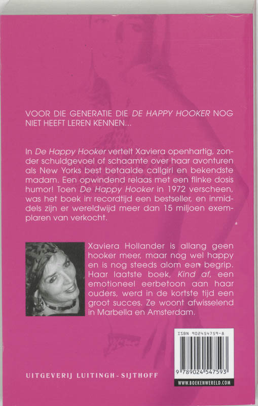 Achterkant van De Happy Hooker