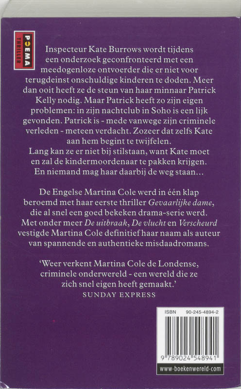 Achterkant van Verscheurd