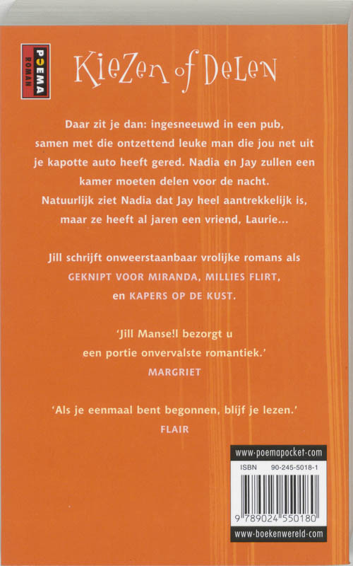 Achterkant van Kiezen of delen