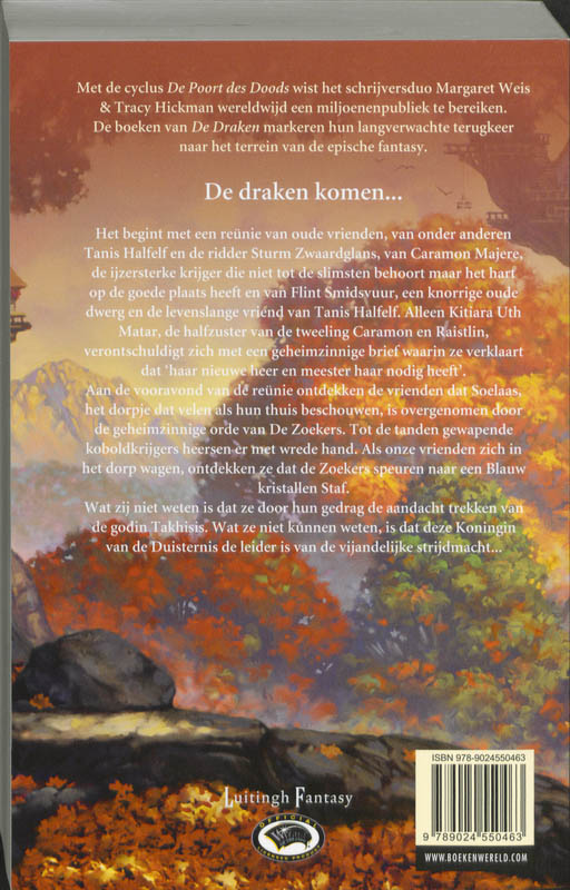 Achterkant van De Draken van de Herfstschemer