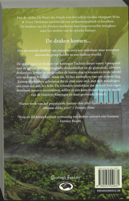 Achterkant van Draken van de lentedooi